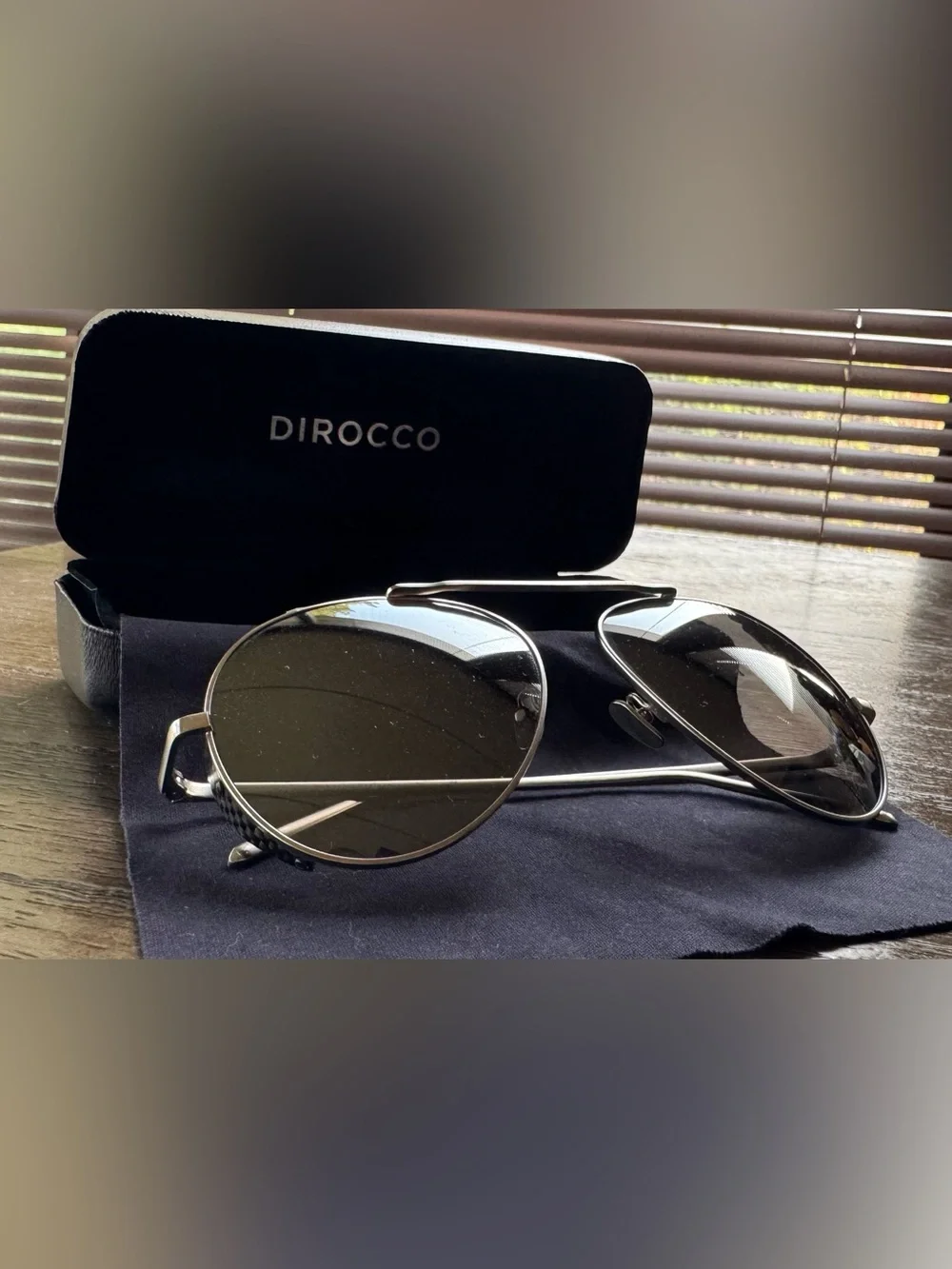 Dirocco Silverstone 18K Gold Titanium and Carbon Fiber